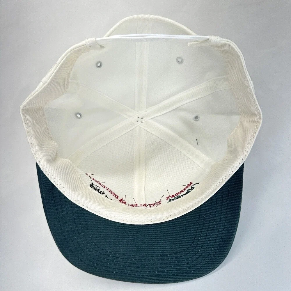 K-Products Americas Alfalfa University 1997 Hat Off White Snapback Embroidered